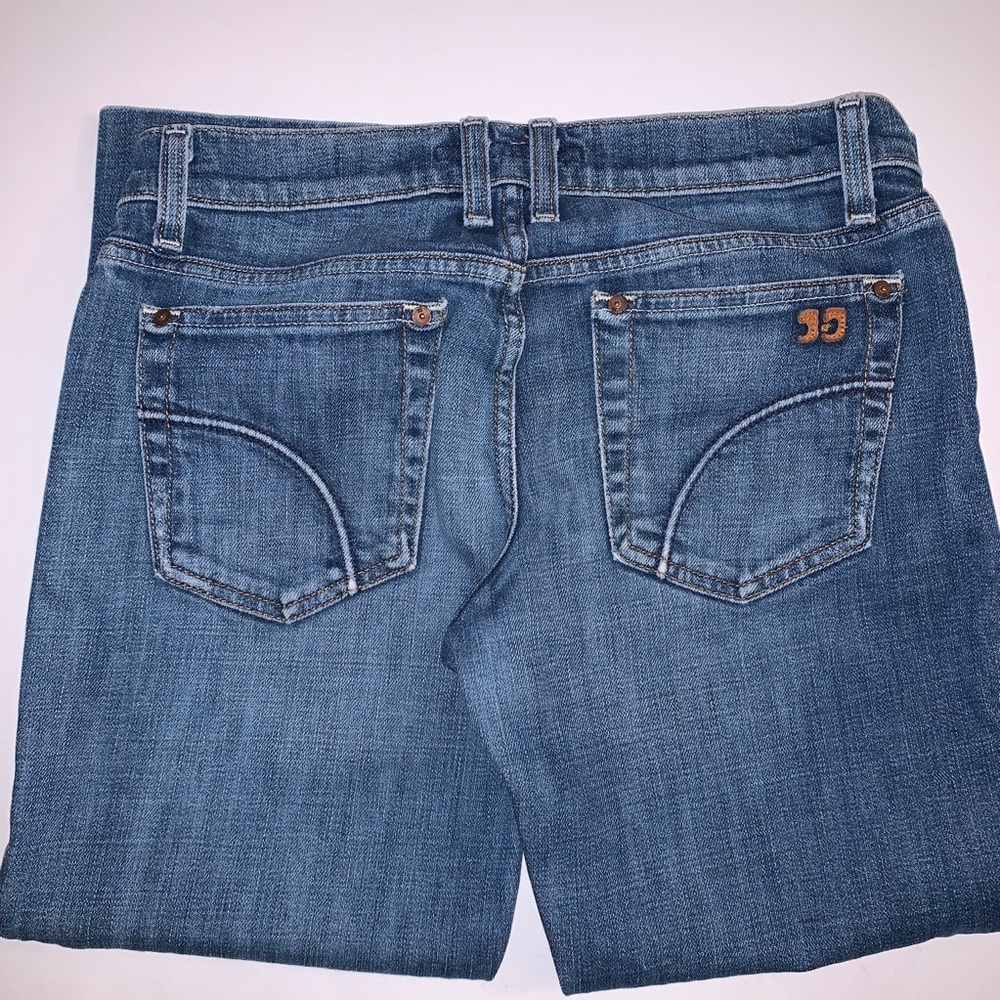 Joes Socialite Kicker Medium Wash 5 Pocket Cropped Jeans Size: W27 (Size 4) EUC